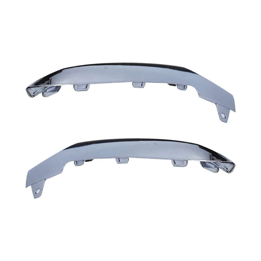 1 Pair Front Bumper Chrome Trim Molding for Mercedes for Benz E-CLASS W212 2014-2016