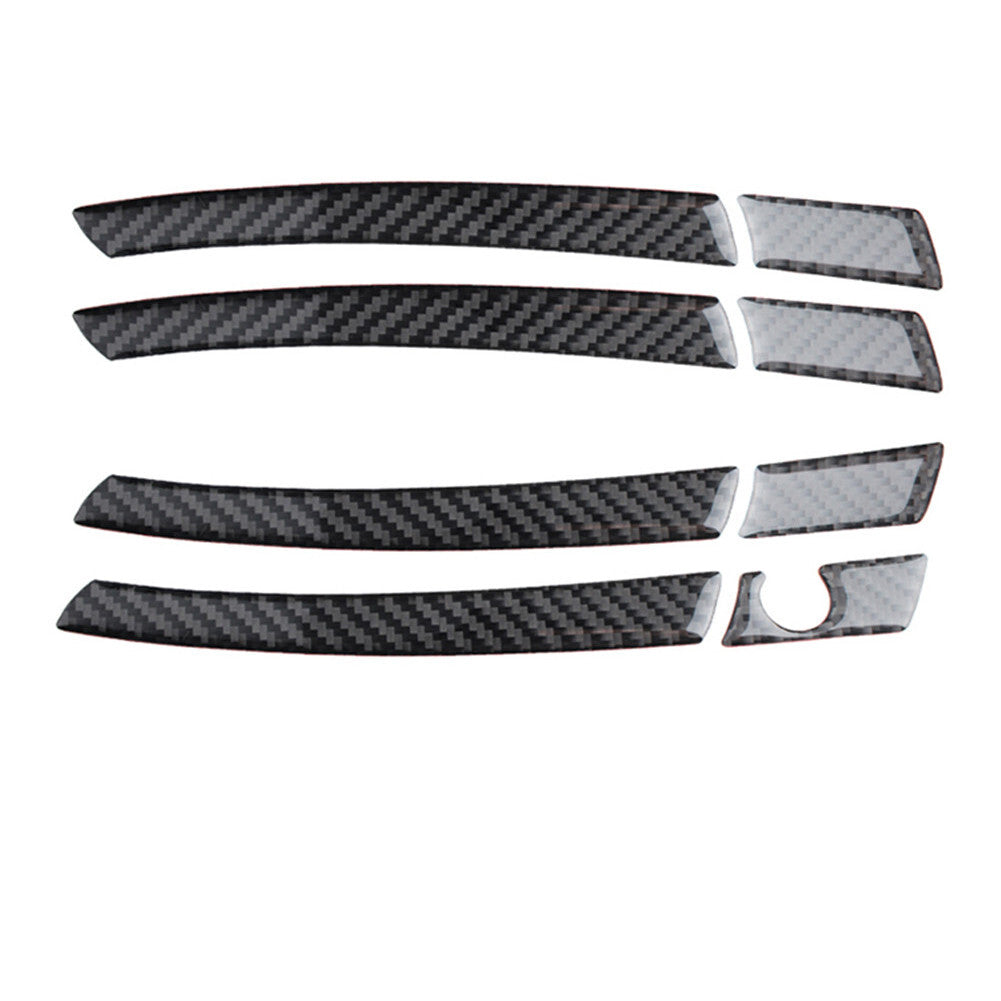 Carbon fiber door buckle trim for Mercedes-Benz C-Class W204 2007-2014