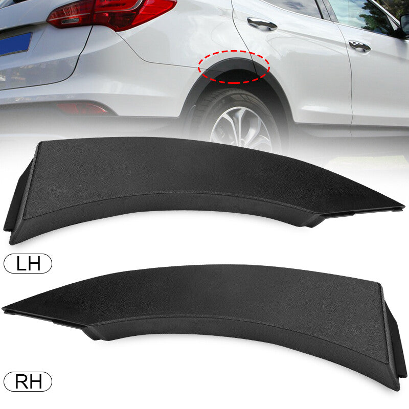 Pair Left+Right Rear Fender Molding Wheel Flare Garnish for 13-18 Santa Fe Sport