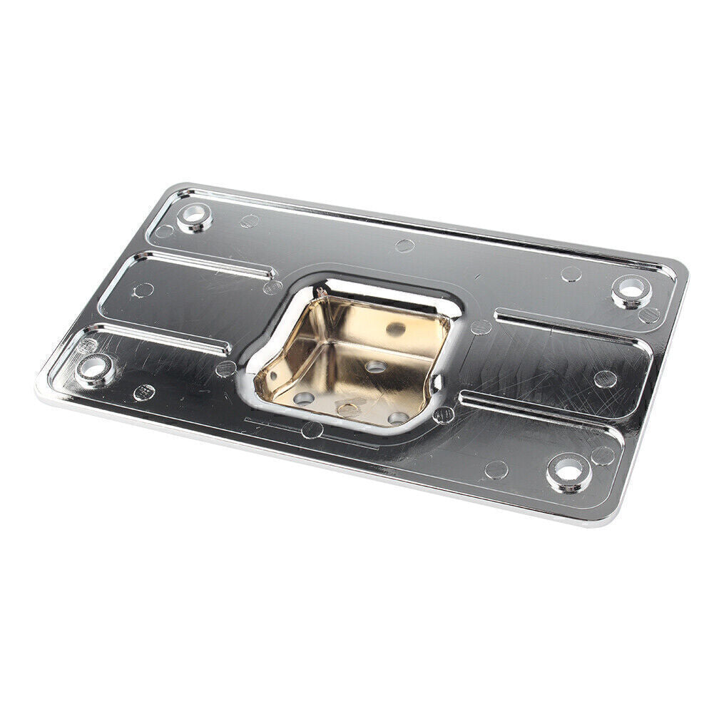 for Harley Big Twins Sportster Softail Chrome Laydown Tilt License Plate Frame