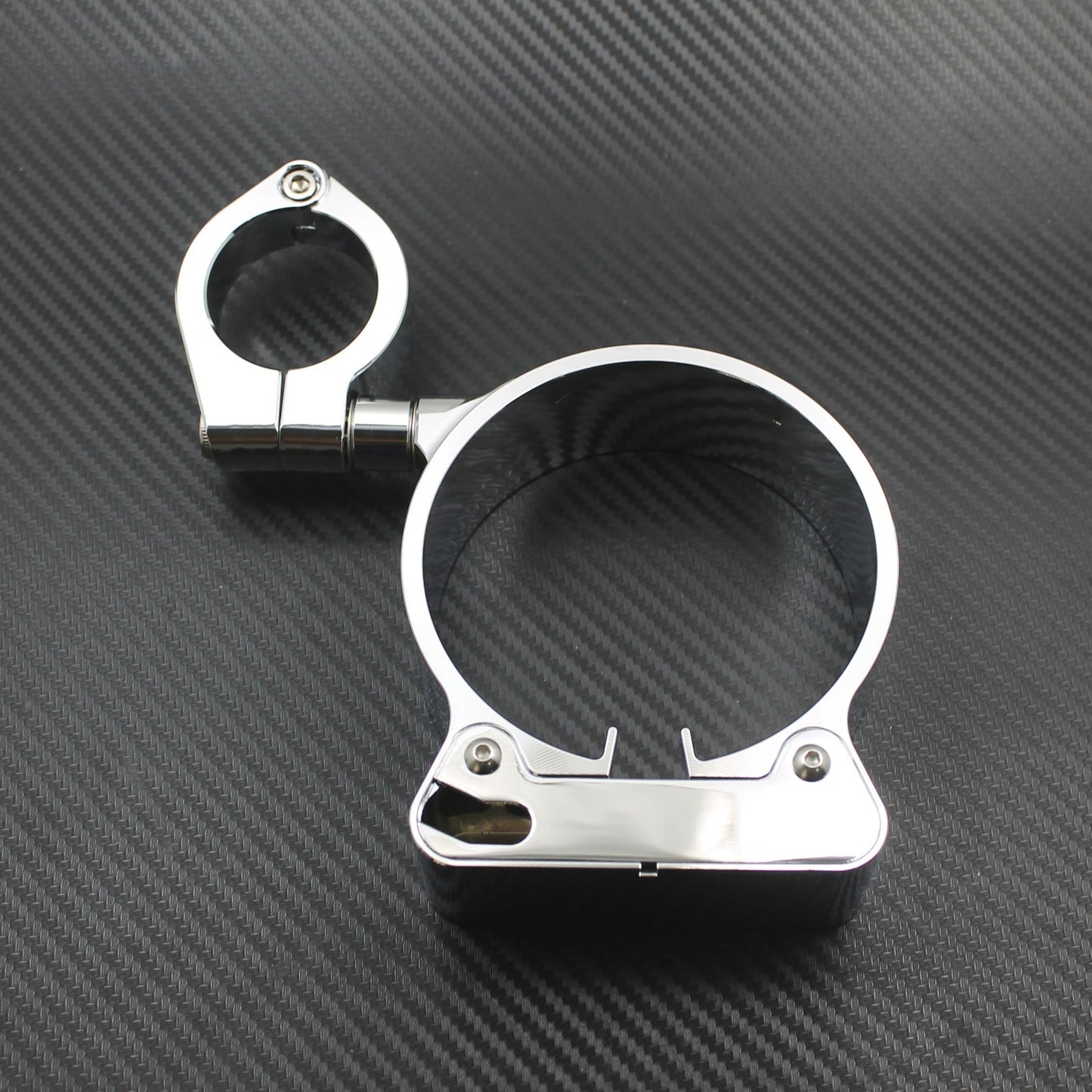 39mm Chrome Side Speedometer Relocation Bracket Fit for Harley Sporster 883 1200 Q