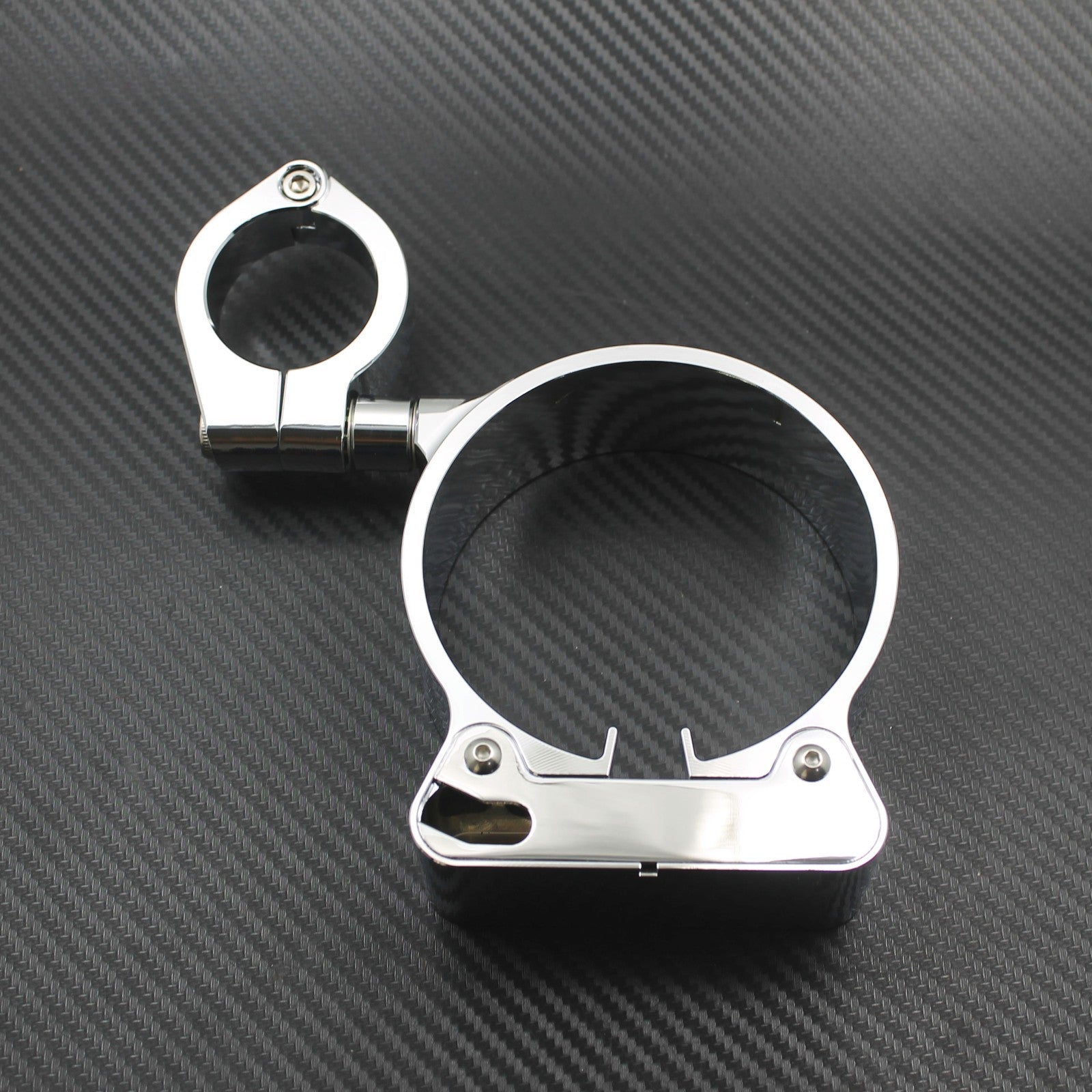 39mm Chrome Side Speedometer Relocation Bracket Fit for Harley Sporster 883 1200 Q