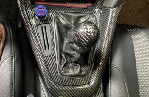 1X Gear Shift Panel Trim Central Console Carbon Fiber Style for Ford Focus 15-18