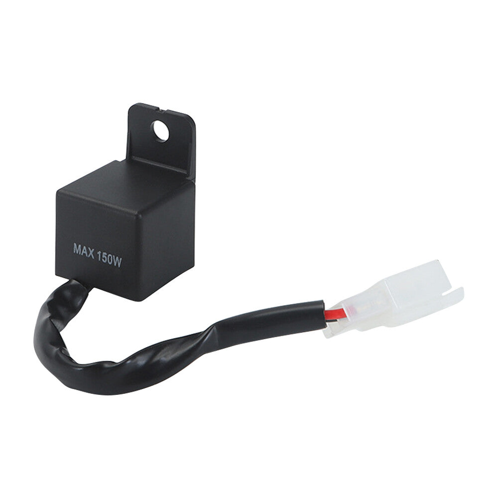 New Electric Electronic LED Flasher Relay Module for Motorcycles Black  White Q