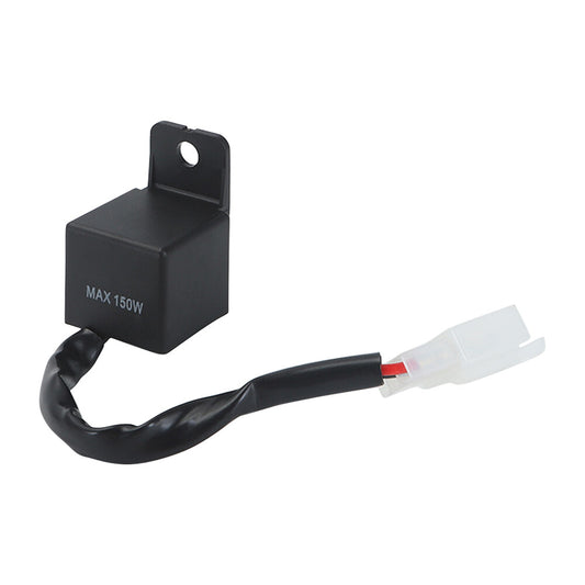 New Electric Electronic LED Flasher Relay Module for Motorcycles Black  White Q