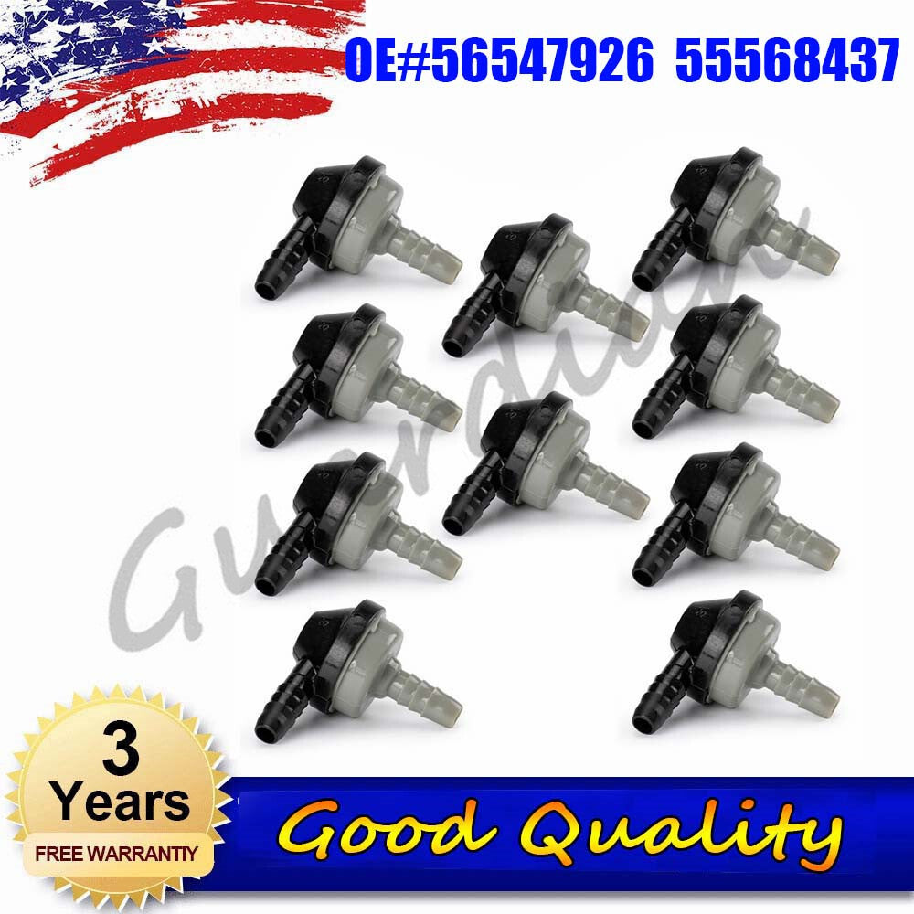 10X 56547926 Intake manifold check valve, one-way intake suitable for Volkswagen for Audi