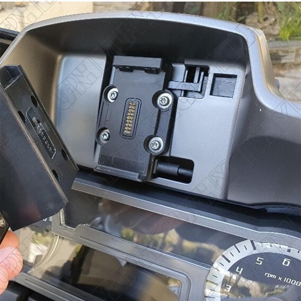 Charging Roll Base for BMW R1200GS R1250GS ADV Phone Holder Navigation Bracket Q