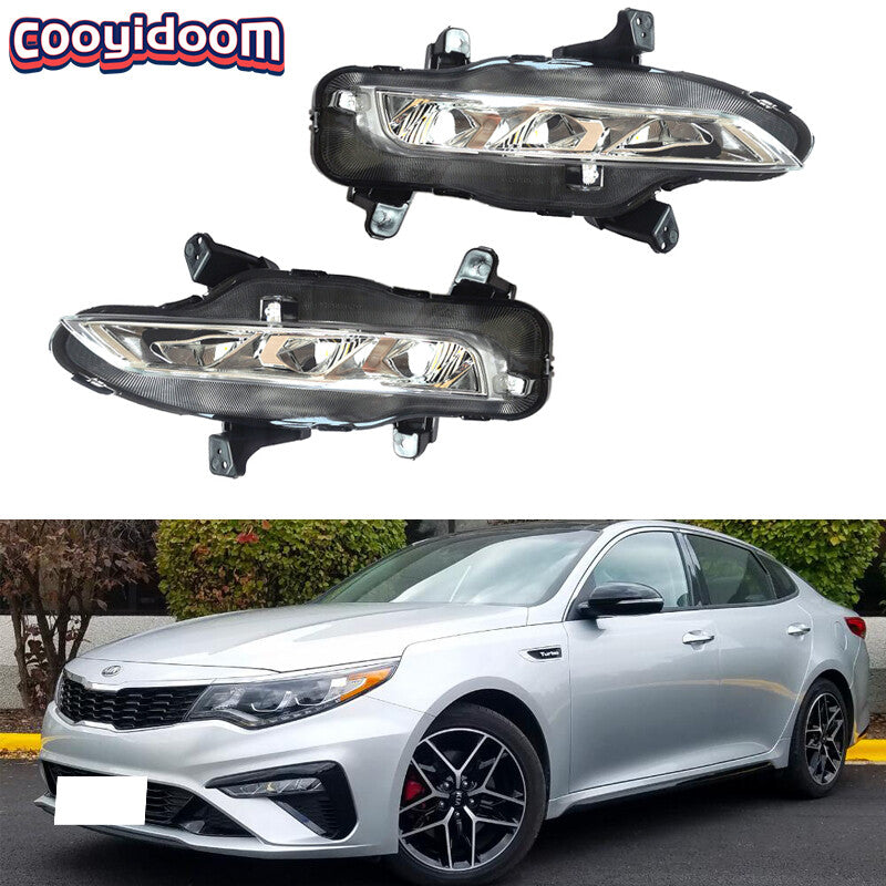For 2019-20 for Kia Optima / K5 Front Fog Light LED Daytime Running Lights LHRH