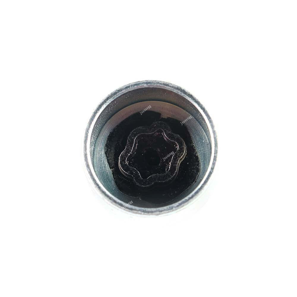 Tire Wheel Lock Anti-Theft Screw Lug Nut Bolt 54 Removal Key Socket Fit for BMW F12 Q