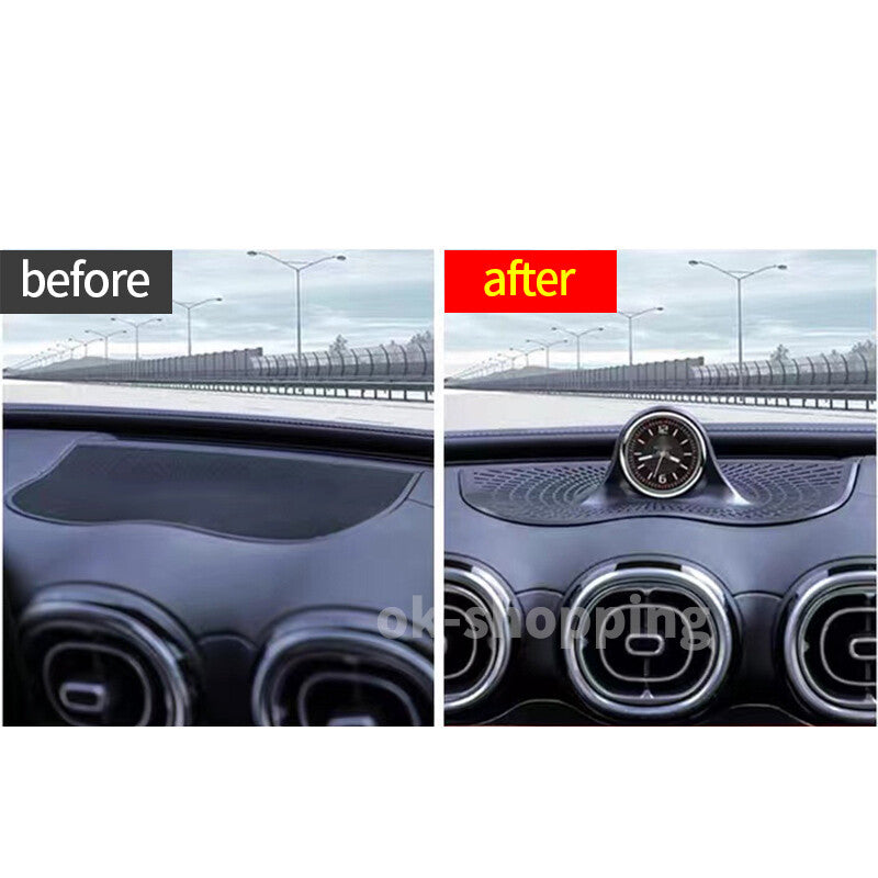 For C Class W206 C200 C260 C300 Car Clock Quartz Watch Cover Trim n