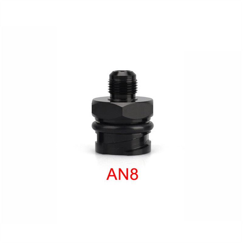 1Pc Black Billet Valve Cover Oil Cap w/ -8AN Fitting for LSX LS1/LS6/LS2/LS3/LS7