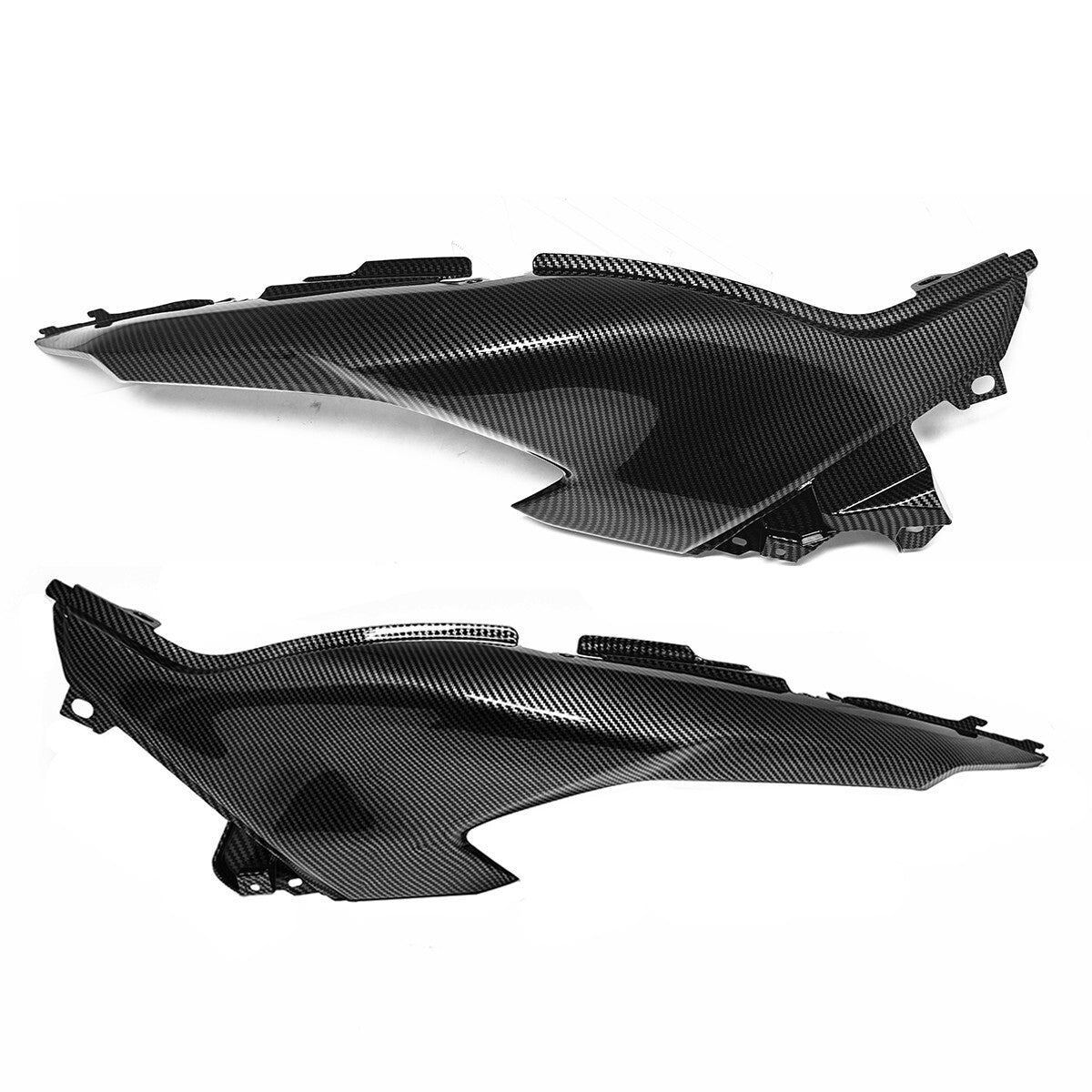 Carbon fiber rear side for seat fairings for Yamaha 2022-2024 TMAX T-max 560
