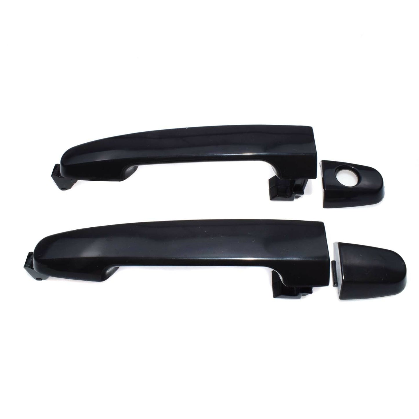 2Pcs Outside Front Rear Left Right Black Door Handle for Toyota for Corolla 2003-08