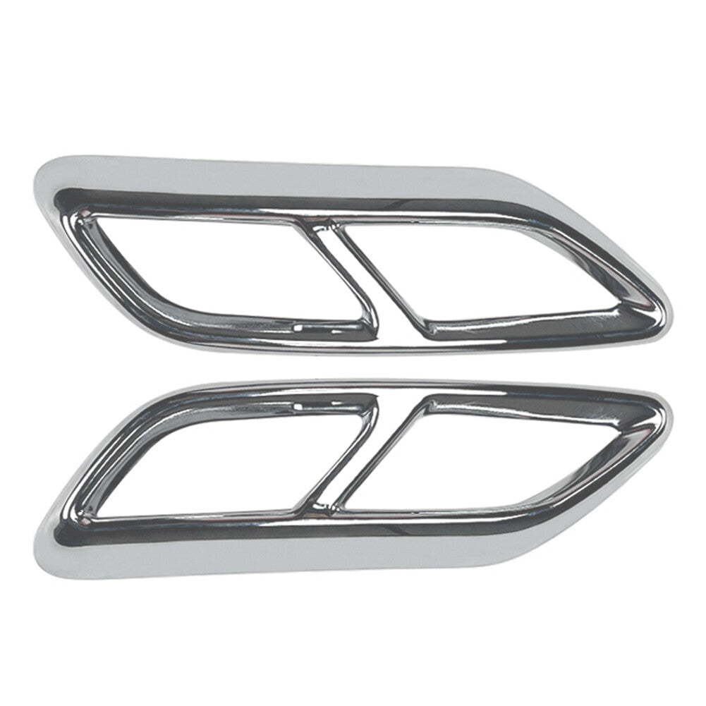 Rear Throat Exhaust Pipe Muffler Tips Cover Trim for Audi A3 8Y 2021-2023