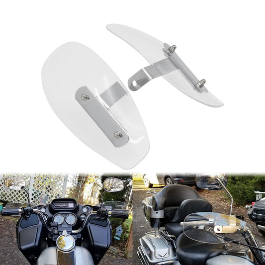 Clear Hand Guard Wind Protector Deflector Shield Fit For Universal for Harley for Honda Q