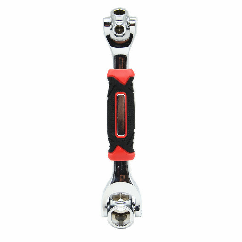 Car 8-21mm Socket Wrench Spanner Key Multi Hand Tools Hexagon Multifunction Kit