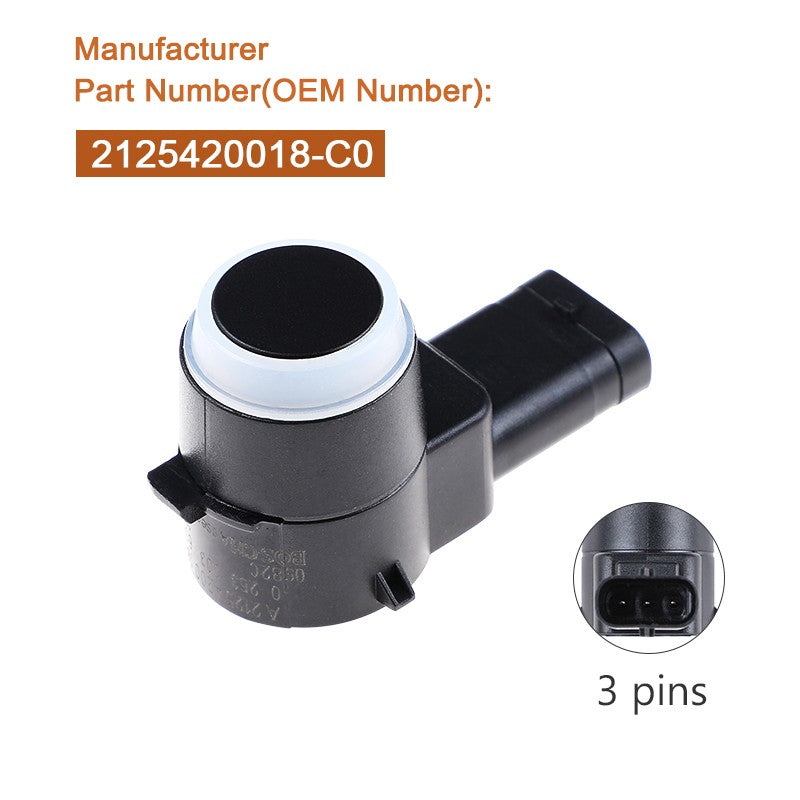 4PCS Parking Sensor for Mercedes W204 W212 W221 Sprinter A2125420018 0263009638 Q