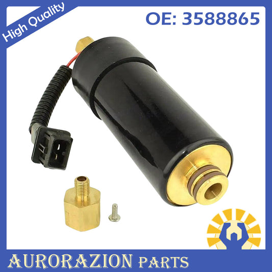 High-pressure electric fuel pump suitable for Volvo Penta 4.3L, 5.0L, 5.7L, and 8.1L fuel tanks. (3588865) n