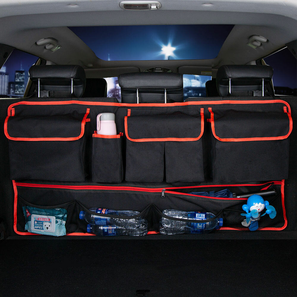 Car Trunk Organizer Ox for ford  Interior Accessories Back for Seat Storage Bag Pocket