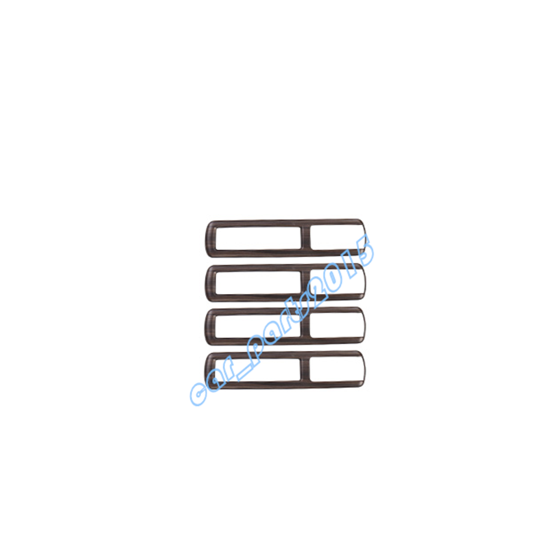 Peach Wood Grain Inner Rear Reading Lamp Cover Trim for Toyota Highlander 14-19
