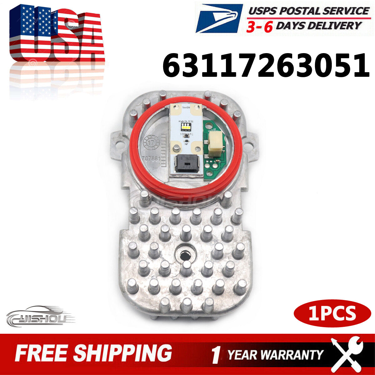 Daytime Running Light LED Module for BMW 3 4 6 Series X3 X5 X6 63117263051