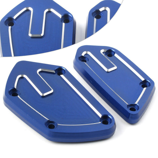 Front Brake & Clutch Reservoir Cap Fit for BMW K1600GT R1200GS R1250R R nineT Blue