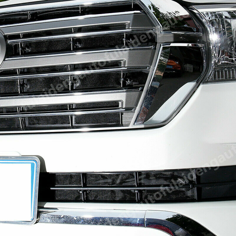 for Toyota for Land Cruiser 2016-2021 Front Mesh Grill Grille Anti-Insect Net Mesh