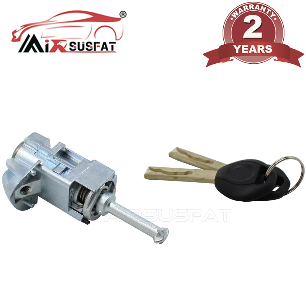 for BMW E46 3 SERIES 01-06 LEFT DRIVER DOOR LOCK CYLINDER BARREL ASSEMBLY 2 KEYS