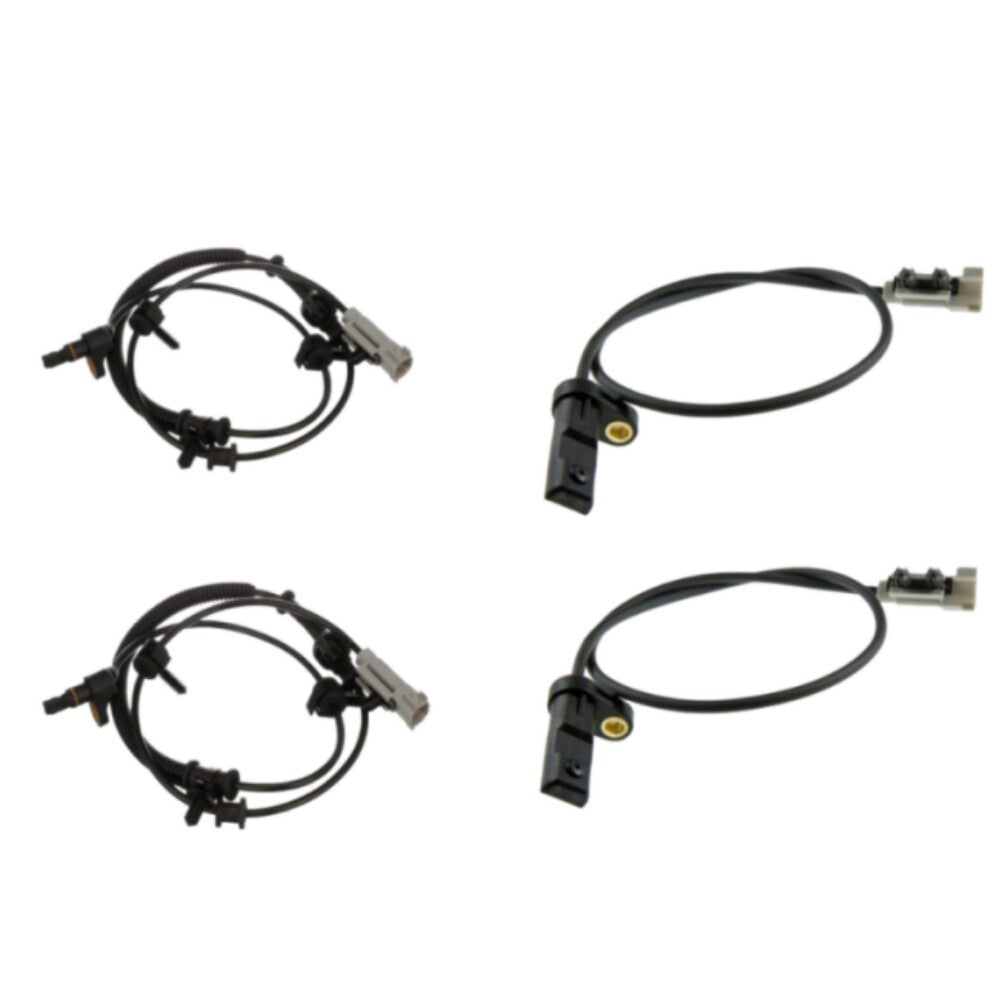 Set 4 ABS Speed Sensor Front & Rear fit:2006-2010 for Jeep Commander Grand Cherokee n