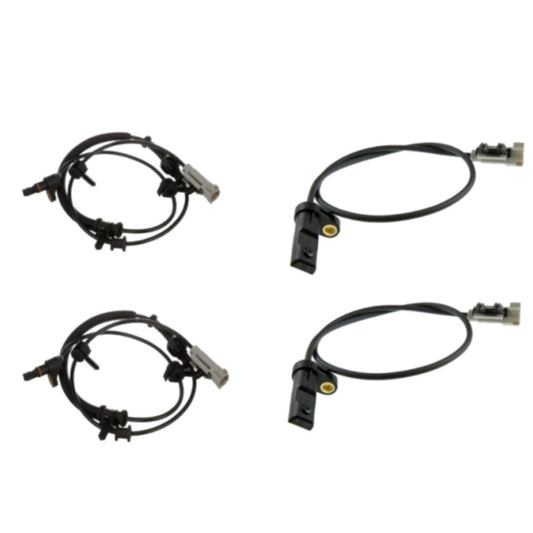 Set 4 ABS Speed Sensor Front & Rear fit:2006-2010 for Jeep Commander Grand Cherokee n