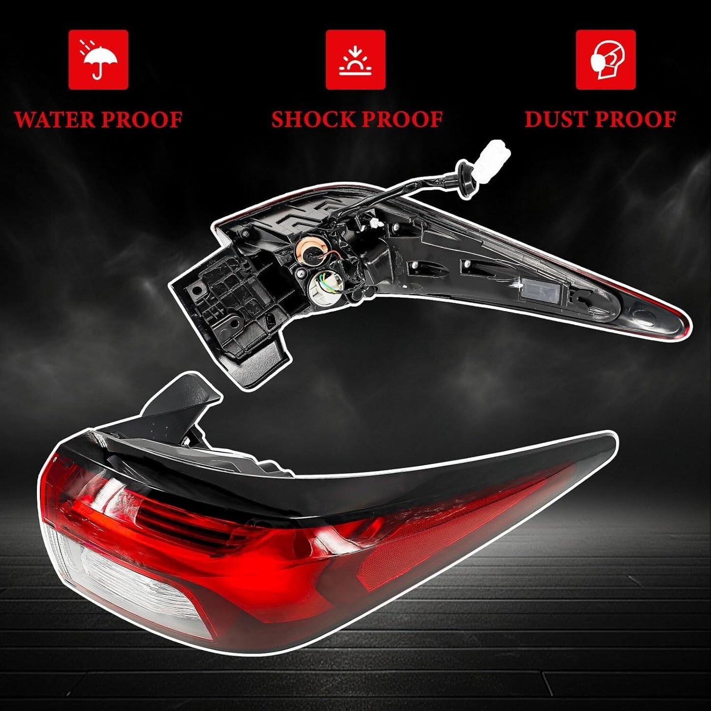 Right Rear Brake Stop Lamp Tail Light For Outlander PHEV 2022-2024 n