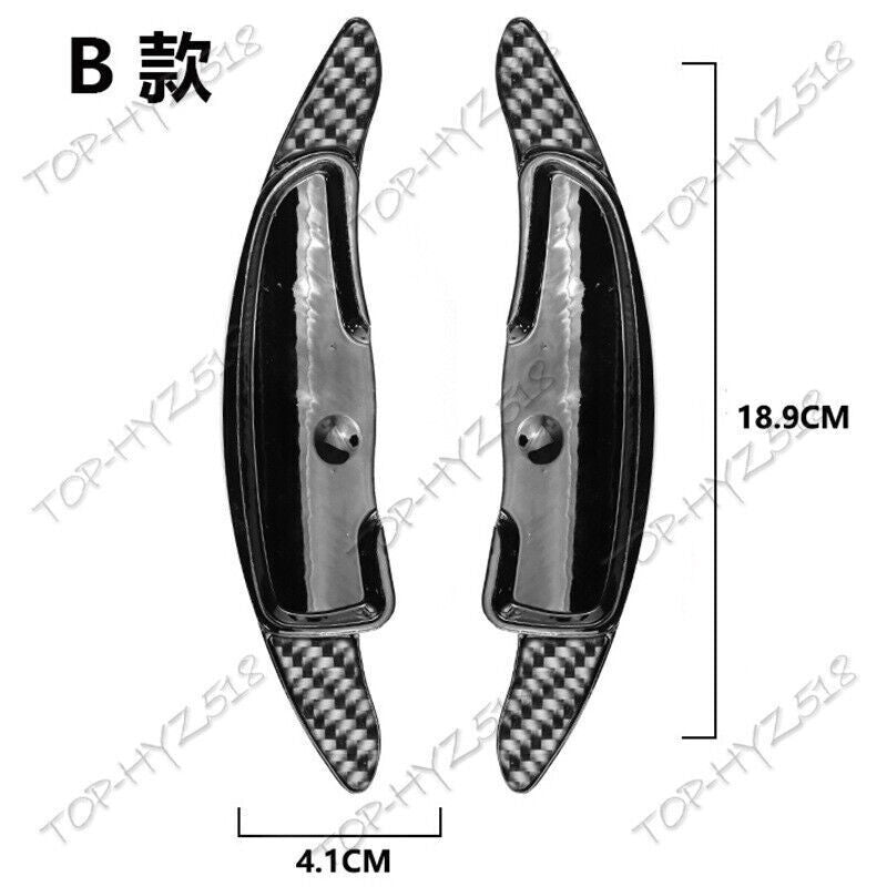 for Genesis for GV80 /G80/GV70 Steering Wheel Shift Paddle Shifter Carbon Fiber 2pcs n