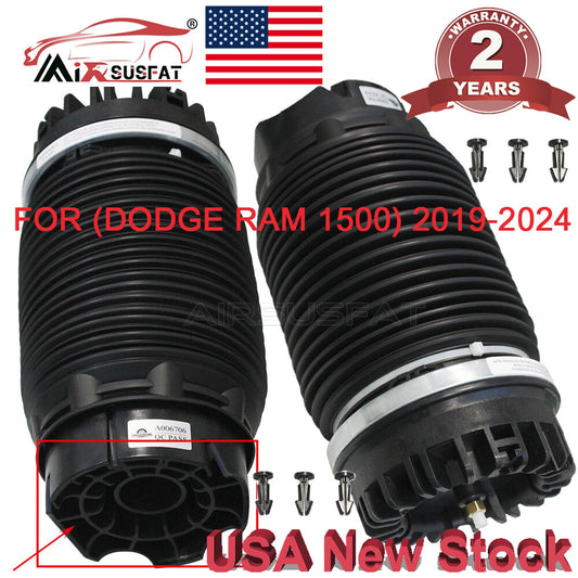 REAR LHRH AIR SUSPENSION SPRING BAGS FOR ( for DODGE for RAM 1500) 2019-2024 68260938AA