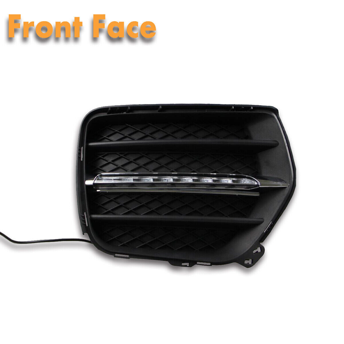 Pair White LED DRL Daytime Running Lights Driving Lamps for BMW X6 E71 2009-2012 Q