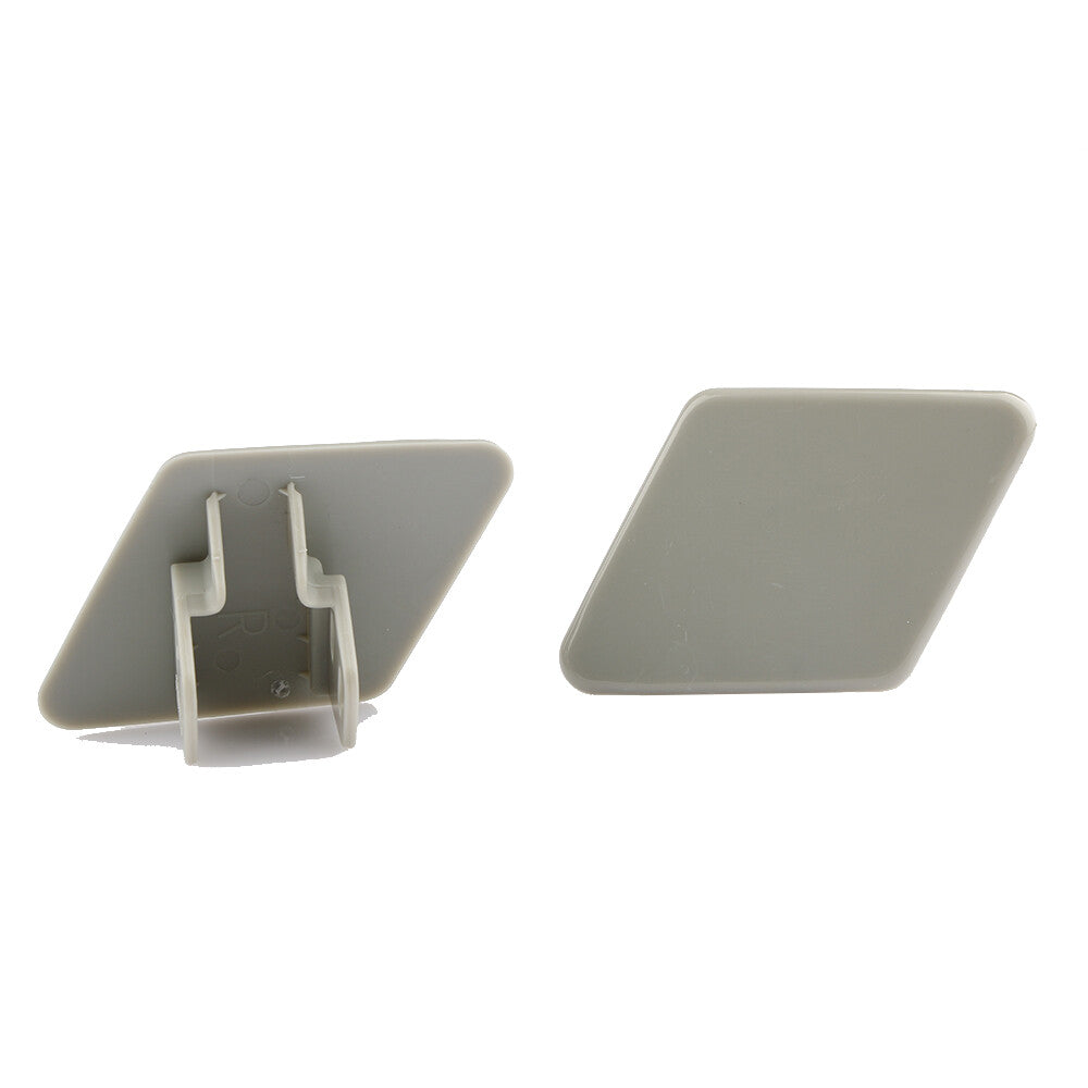 2x Front Headlight Bumper Washer Cover Cap Jet Nozzle For 2005-2008 for BMW E90 E91