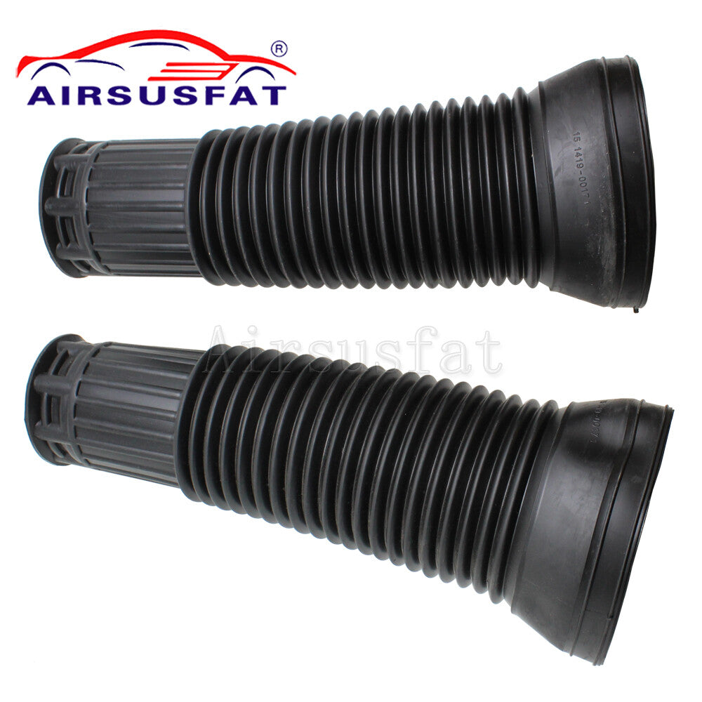 2-Piece Front Air Suspension Shock Absorber Dust Cover Boots for Audi for A8 D3 4E Allroad Quattro