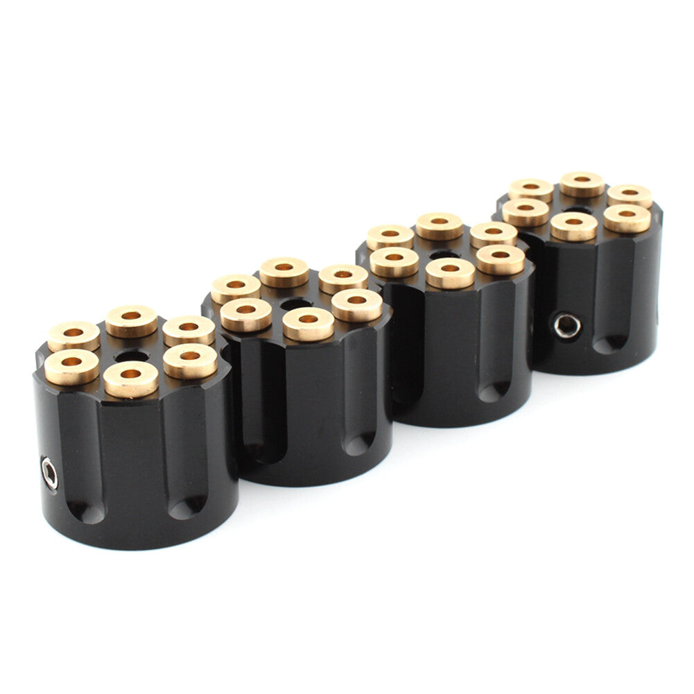 Spark Plug Screw Nut Head Bolt Engine Cover Cap Fit for Harley Twin Cam 1999+ Black