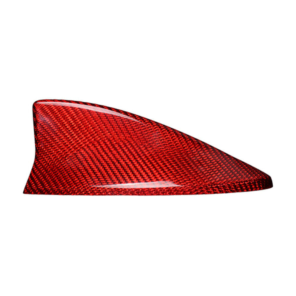 1x Carbon Fiber Red Shark Fin Antenna Cover for Lexus LS LX for ES IS NX RX RC