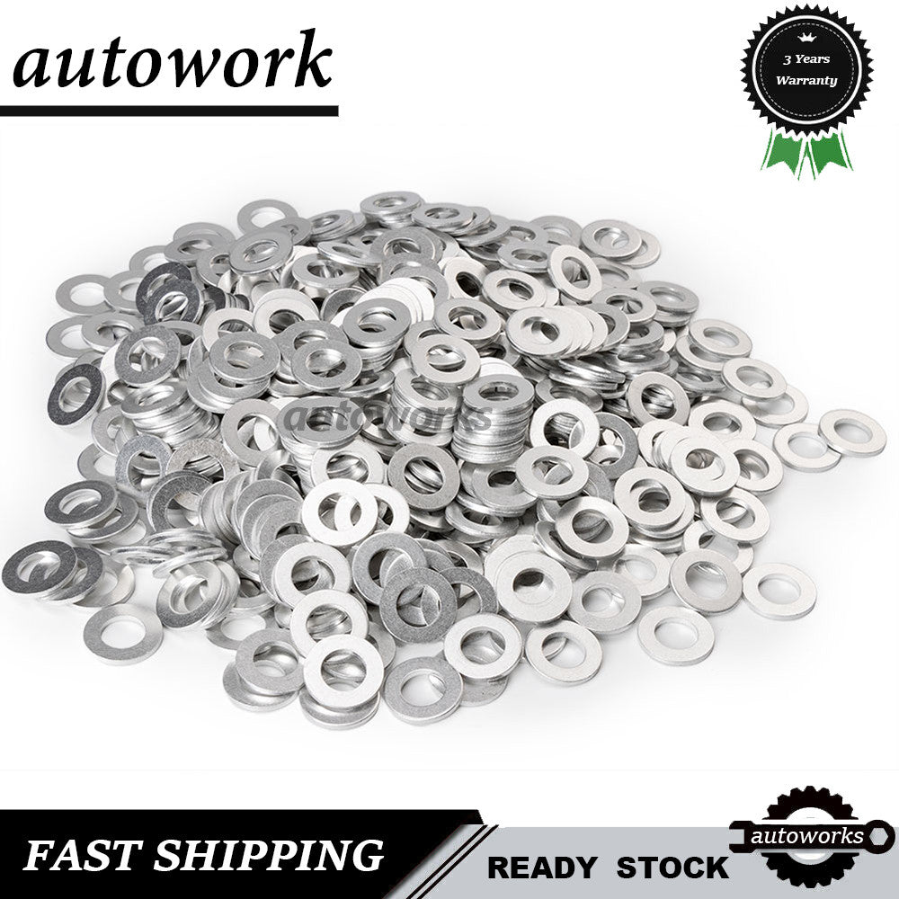 100PCS NEW 14MM OIL DRAIN PLUG CRUSH WASHER GASKETS for HONDA for ACURA 94109-14000