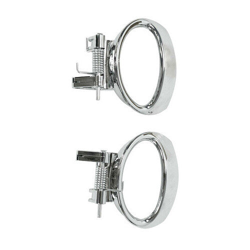 2Pcs Door Handle Chrome Interior Inner Front Rear Driver For 06-11 Chevy HHR Q