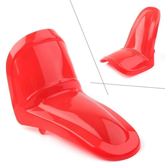 Front Fender Cover Mudguard Fit for Yamaha PW50 Y-Zinger 50 ABS Plastic Red Motor Q