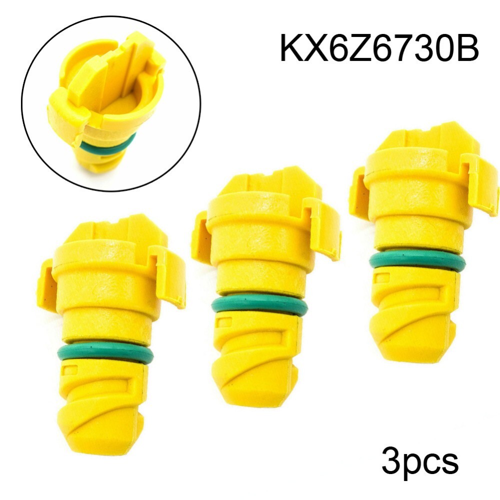 QTY: 3 Engine Oil Drain Plug 2011-2012 F250 F350 for Ford 6.7L Diesel