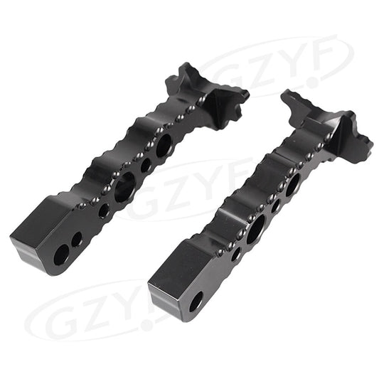 Fit for Suzuki Hayabusa GSX1300R 2008-2017 Aluminum Rear Passenger Footpegs Footrest Q