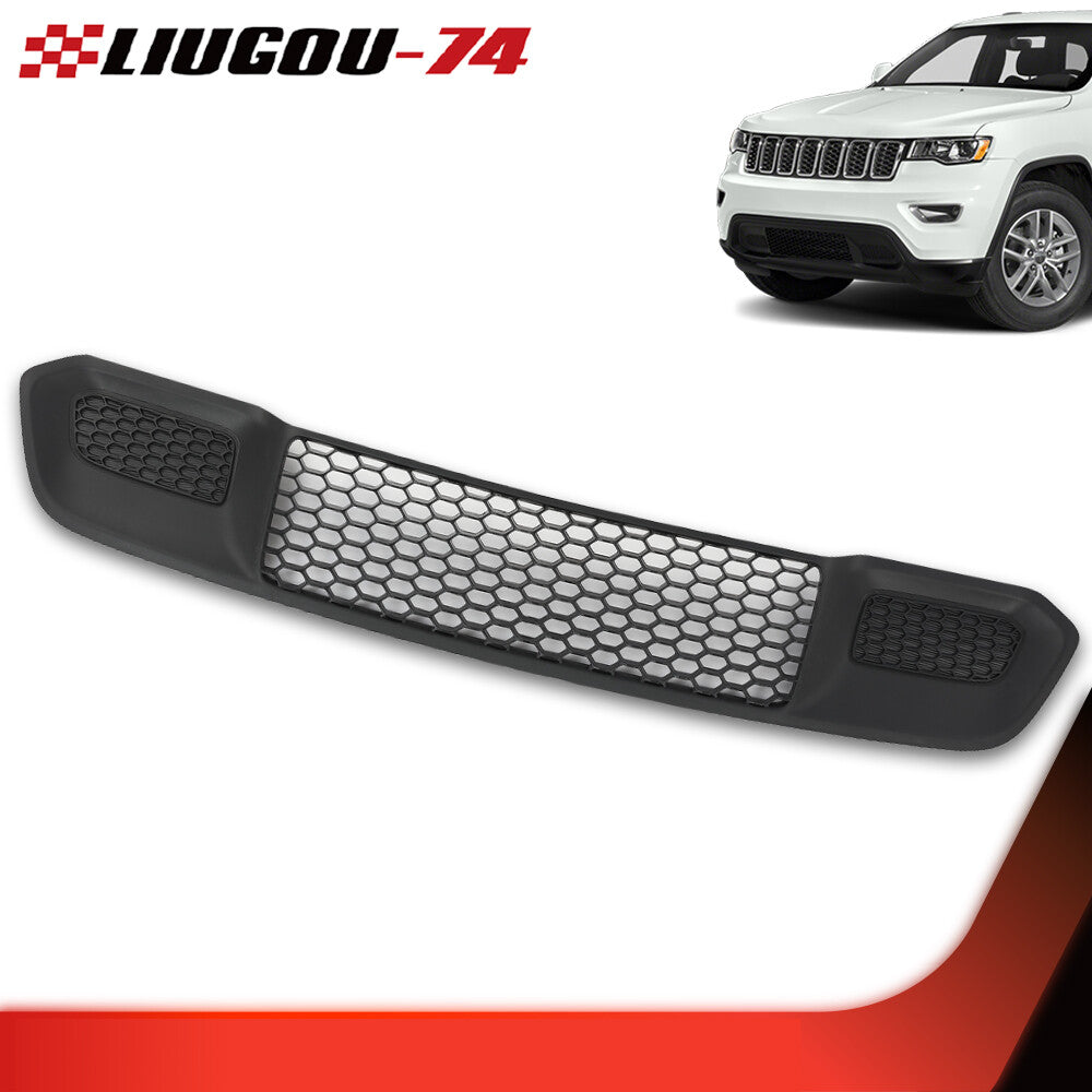 Suitable for 2017-2022 for Jeep Grand Cherokee, bumper grille, front grill, black- v