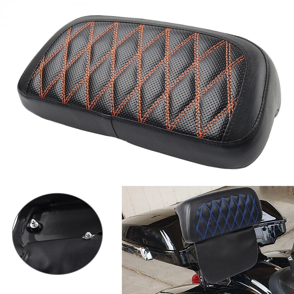 for Harley Electra Glide Road King FLHTCU Tour Pak Pack Trunk Backrest Pad Rear Q