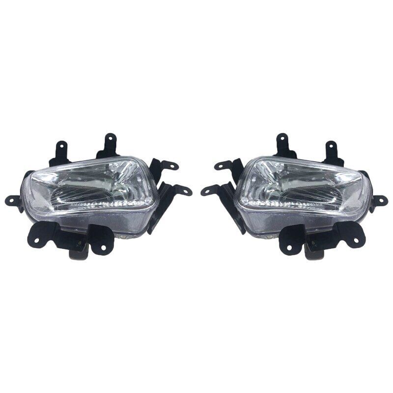 2pcs Front Bumper Fog Lights With Bulb For 2001-2007 for Hyundai Terracan 2.4 2.9