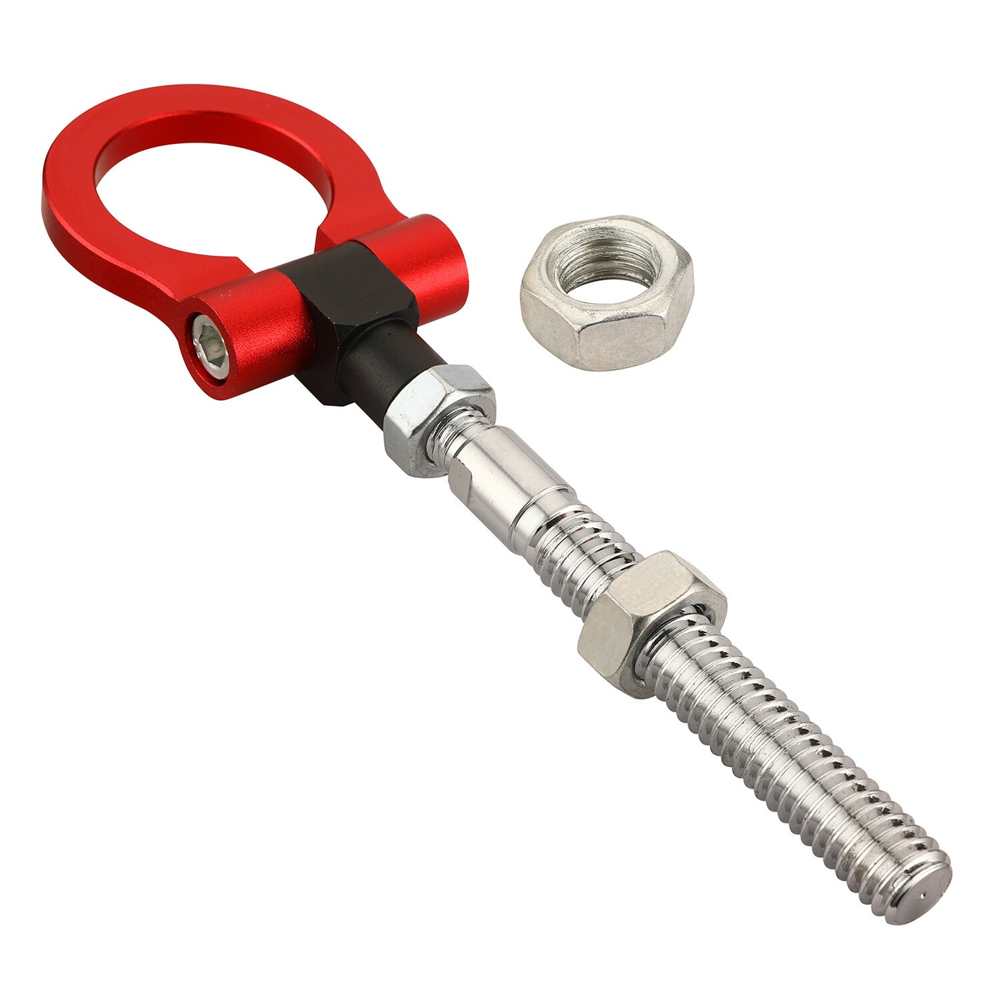 Folding Ring Red Tow Hook for V-W Scirocco , for Jetta MK6 ,Sagitar ,Magotan , for Tiguan Q