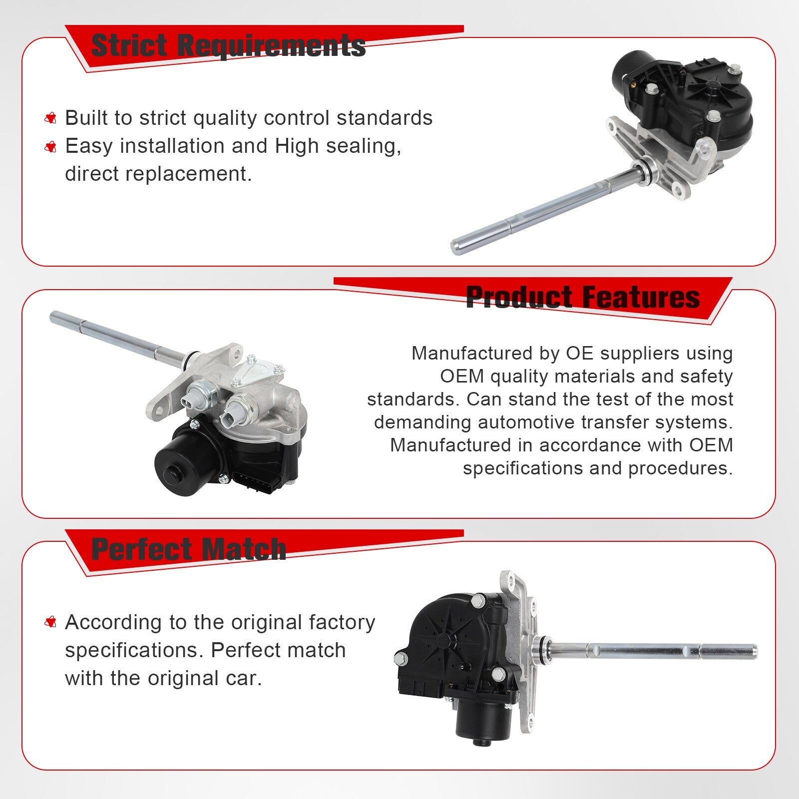 For Tundra Tacoma 4Runner 4WD 4x4 Transfer Case Shift Actuator Motor n