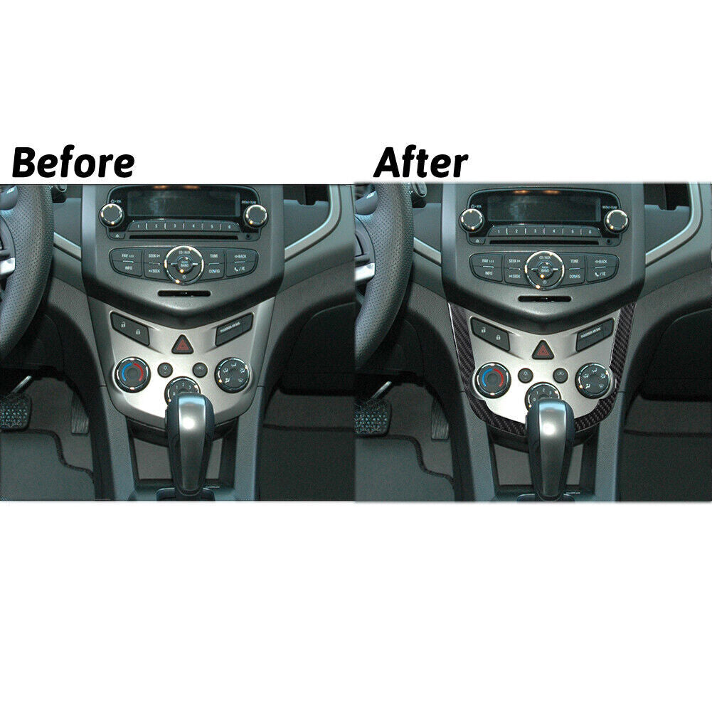 1 piece for 2012-2016 Sonic Carbon Fiber Climate Control Exterior Cover - n