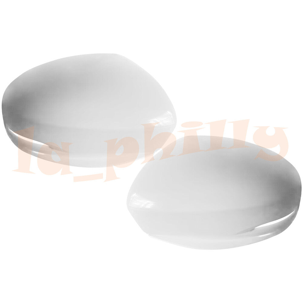 2pcs For 2015-2018 for Honda Jazz Fitt Gk LeftRight Mirror Cover w/ Light Unpainted